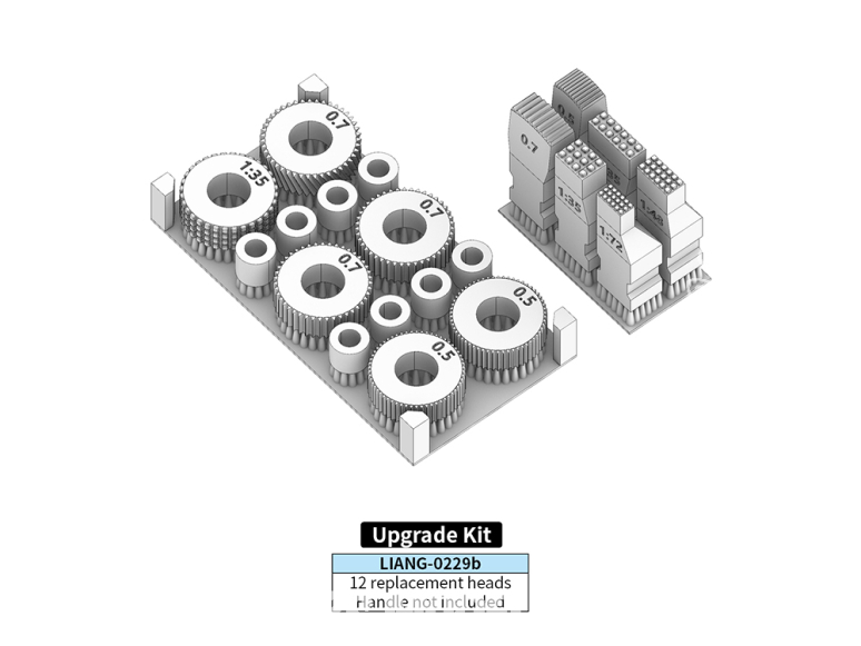 Liang Model outillage 0229b Outil Zimmerit coat - Kit upgrade 1/35 - 1/48 - 1/72