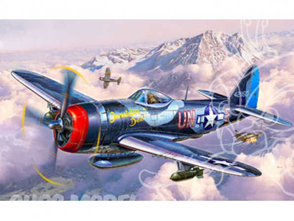 REVELL maquette avion 03984 Republic P-47M Thunderbolt 1/72