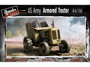 Thunder Model maquette militaire 35007 Tracteur blindé CASE US Army 1/35