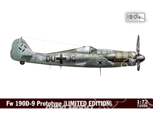 IBG maquette avion 72558 FW190D-9 Prototype serie limitée 1/72