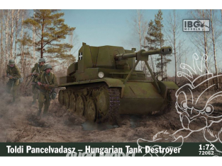 IBG maquette militaire 72062 Toldi Pancelvadasz chasseur de chars hongrois 1/72