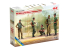 Icm maquette figurines 48089 Pilotes d&#039;hélicoptères américains (guerre du Vietnam) 1/48