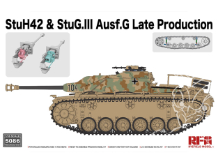 Rye Field Model maquette militaire 5086 StuH42 & StuG.III Ausf.G Late Production 1/35