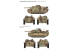Rye Field Model maquette militaire 5086 StuH42 &amp; StuG.III Ausf.G Late Production 1/35