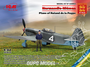 Icm maquette avion 32093 Normandie-Niémen Avion de Roland de la Poype 1/32