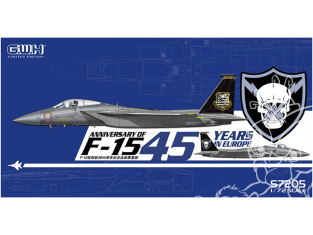 Great Wall Hobby maquette avion S7205 F-15 Anniversary of 45 Year in Europe Edition limitée 1/72