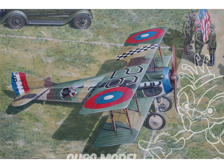 roden maquette avion 636 SPAD XIIIc1 1/32