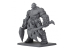 Yedharo Models figurine résine 0798 Champion orc sauvage V2 Echelle 70mm