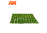 AK interactive Diorama Series ak8243 Touffes VERT CLAIR 2MM
