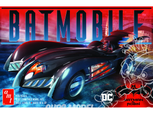 AMT maquette voiture 1295 "Batman & Robin" Batmobile 1/25