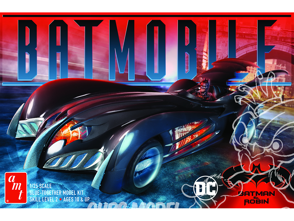 Batmobile radiocommandée échelle 1/10 The Batman édition limitée