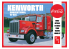 AMT maquette camion 1286 KENWORTH 925 TRACTEUR COCA-COLA 1:25