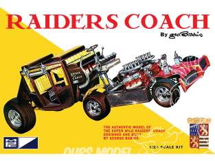 MPC maquette voiture 977 GEORGE BARRIS RAIDERS COACH 1/25