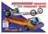 MPC maquette voiture 970 RAMCHARGERS DRAGSTER AVEC CAMION TRANSPORTEUR 1/25