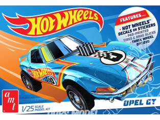 AMT maquette voiture 1303 HOT WHEELS BUICK OPEL GT 1/25
