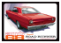 AMT maquette voiture 1363 1968 PLYMOUTH ROAD RUNNER CUSTOMIZING 1/25