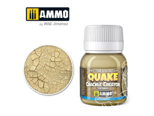MIG Texture Quake crackle creator 2184 Sable brulé 40ml