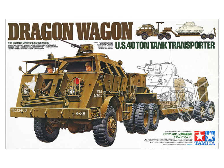 tamiya maquette militaire 35230 dragon wagon 1/35
