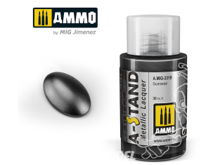 MIG peinture A-Stand 2319 Gunmetal 30ml ALC120