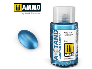 MIG peinture A-Stand 2421 Hot métal bleu 30ml ALC413