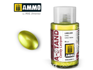 MIG peinture A-Stand 2454 Candy jaune citron 30ml ALC705