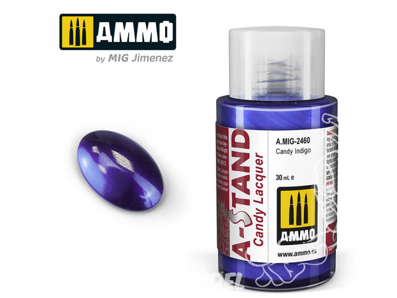 MIG peinture A-Stand 2460 Candy Indigo 30ml ALC711