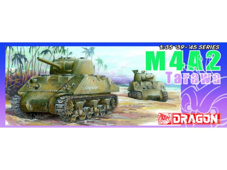 Dragon maquette militaire 6062 M4A2 Tarawa 1/35