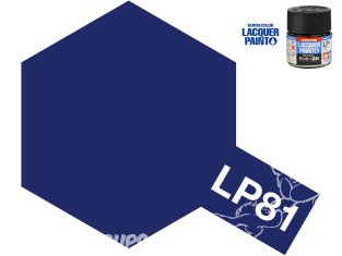 Peinture laque couleur Tamiya LP-81 Mixing Blue 10ml