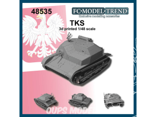 FC MODEL TREND maquette résine 48535 TKS 1/48