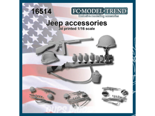 FC MODEL TREND accessoire résine 16514 Acccessoires Jeep 1/16