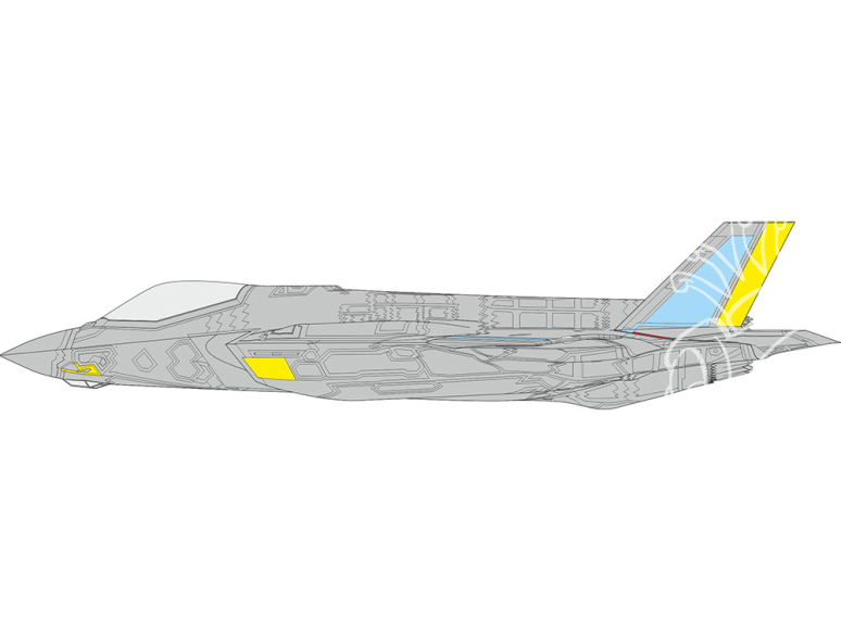 Eduard Express Mask EX924 F-35A RAM Coating Late Tamiya 1/48