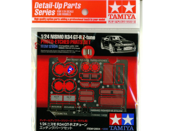 Tamiya maquette 12604 super detaillage nismo r34gt-r-z tune