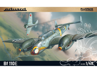 EDUARD maquette avion 8203 Messerschmitt Bf 110E ProfiPack Edition - Réédition 1/48