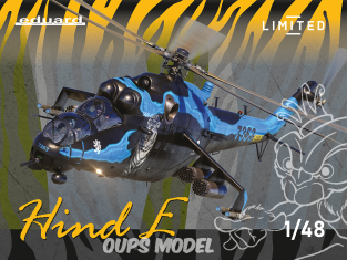 EDUARD maquette hélicoptère 11163 HIND E - Mil Mi-24V & Mi-35 Edition Limitée 1/48