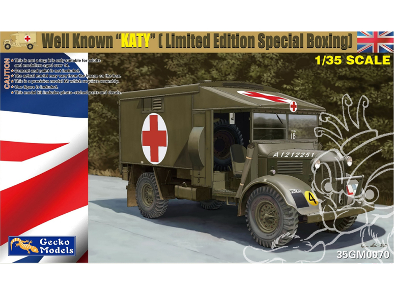 Gecko Models maquettes militaire 35GM0070 Ambulances K2/Y bien connues édition limitée spéciale boxing 1/35