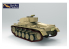 Gecko Models maquettes militaire 16GM0009 Panzer II Ausf.F allemand WWII avec structure intérieure de tourelle 1/16