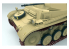 Gecko Models maquettes militaire 16GM0009 Panzer II Ausf.F allemand WWII avec structure intérieure de tourelle 1/16