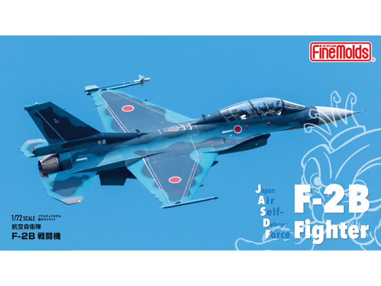 Fine Molds avion FP49 JASDF F-2B Fighter 1/72