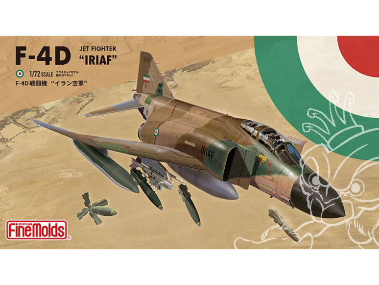 Fine Molds avion 72847 F-4D Jet Fighter “IRIAF” 1/72