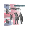 FC MODEL TREND figurine résine 37111 Soldats Britanniques en Afrique WWII Set 1 1/35