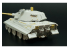 Hauler kit d&#039;amelioration HLH72132 E-50 medium tank w/105mm gun pour kit Modelcollect 1/72