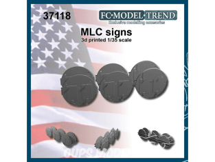 FC MODEL TREND accessoire résine 37118 Panneaux MLC 1/35