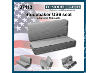 FC MODEL TREND accessoire résine 37113 Sieges Studebaker US6 1/35