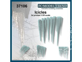 FC MODEL TREND accessoire résine 37106 Stalactites 1/35