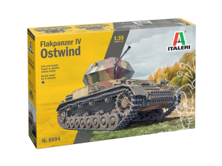 Italeri maquette militaire 6594 Flakpanzer IV Ostwind 1/35
