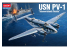 Academy maquette avion 12347 USN PV-1 Solomon Islands Theatre 1/48