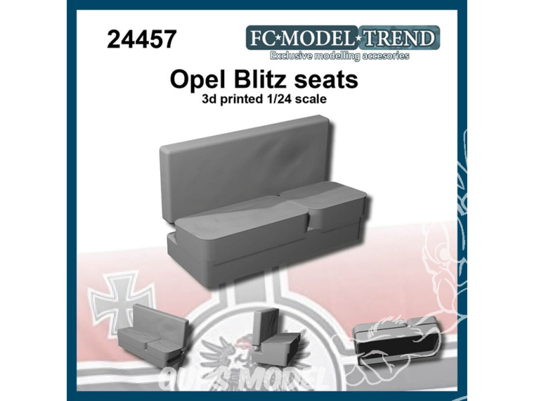 FC MODEL TREND maquette résine 24457 Siège Opel Blitz Italeri 1/24