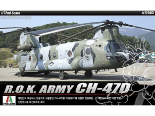 Academy maquette Helicoptére 12503 CH-47D R.O.K armée 1/72