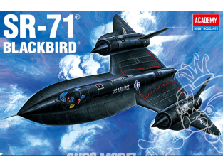 Academy maquette avion 12448 SR-71 BLACKBIRD 1/72