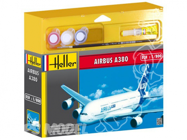 HELLER maquette avion 49075 Airbus A380 kit complet 1/800